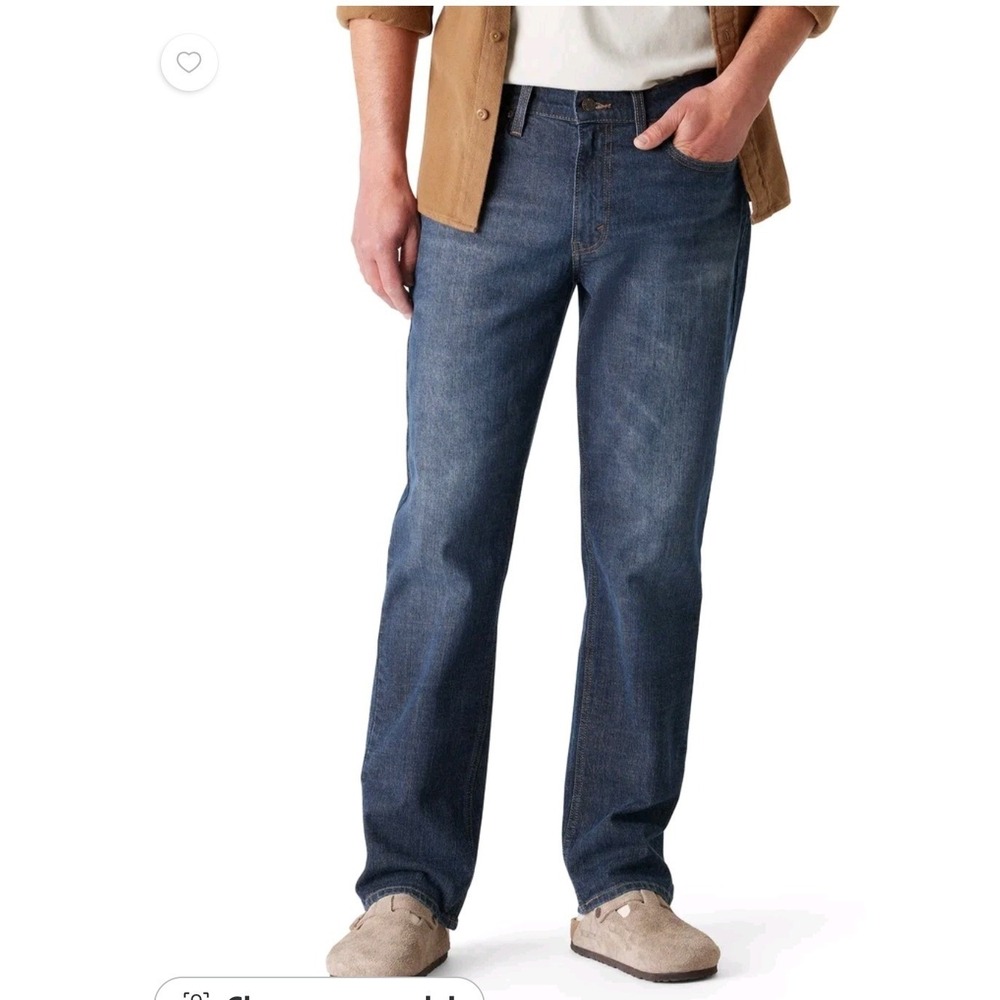 Levi Strauss Men's Athletic Fit Jeans Dark Wash 30x32 New NWT